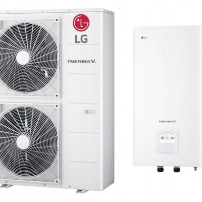 LG toplotna črpalka Therma V split HU123MA.U33 + HN1636M.NK5 – 12KW