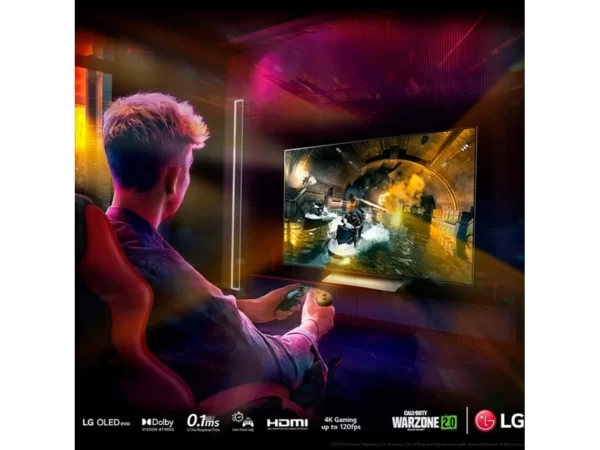 LG OLED65C34LA 4K UHD Smart TV model 2023, črn - Image 6