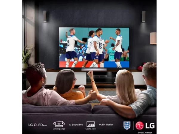 LG OLED65C34LA 4K UHD Smart TV model 2023, črn - Image 5