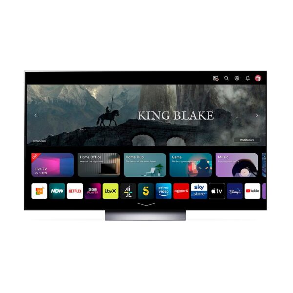 LG OLED65C34LA 4K UHD Smart TV model 2023, črn - Image 3