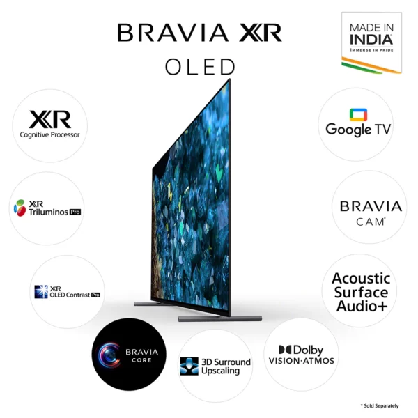 Sony XR-55A80L 4K Ultra HD Smart OLED TV - 2023 - Image 3