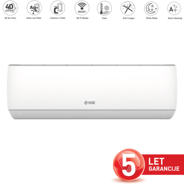 VOX klima naprava IJO18-SC4D + MONTAŽA [WiFiready, 4D Air Flow, CFilter, SFilte