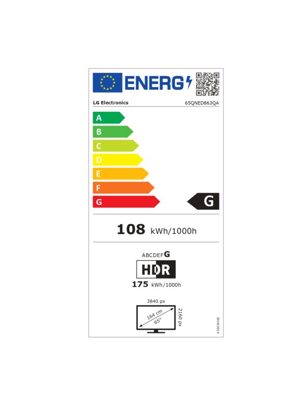 LG 65QNED863QA QNED MINI LED Smart 4K Ultra HD, HDR, webOS ThinQ AI TV - Image 4