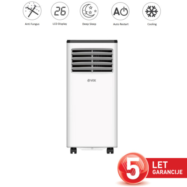 VOX prenosna klimaPDA07C [A, 2,05 kw, AutoRes., Cooling, AntifF.]