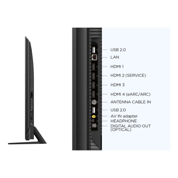 TCL 65C745 QLED 4K-UHD, Google TV, 144Hz, HDR PRO 1000, Dolby Atmos, Game master 240Hz - Image 8