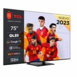 TCL 75C745 QLED TV 4K-UHD, Google TV, 144Hz, HDR PRO 1000, Dolby Atmos, Game master 240Hz