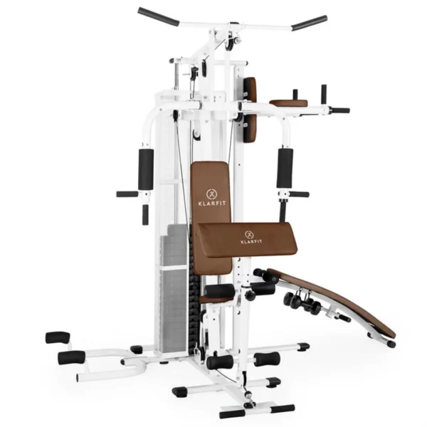 KLARFIT Ultimate Gym 5000 bela