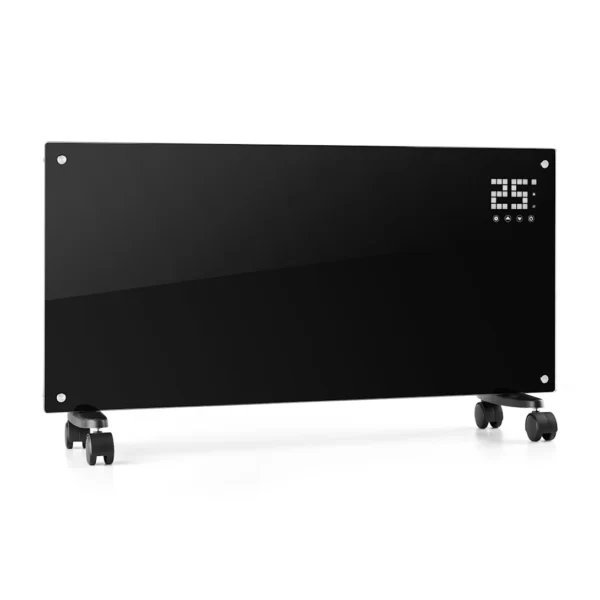 Bornholm Konvekcijski grelnik 2000W LED zaslon 2 stopnji ogrevanja Črn