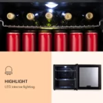 Klarstein Beersafe L Onyx hladilnik za pijačo - Image 5
