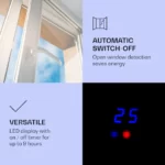 Klarstein Studio Light & Fire 1 Smart, kamin, 1000/2000W, MDF, WiFi Control - Image 3