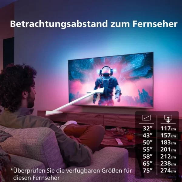 Philips 65OLED808/12 OLED 4K Ambilight TV - Image 3
