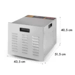 Klarstein Fruit Jerky Steel 10, 1000 W, Sušilnik, Dehidrator, 10 Nadstropij - Image 6