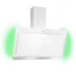 Klarstein Aurora 90 Smart, kuhinjska napa, Bela