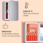 Klarstein Fargo 67 Hladilnik Minibar 67 litrov / 4 litri zamrzovalnik kompakten - Image 4