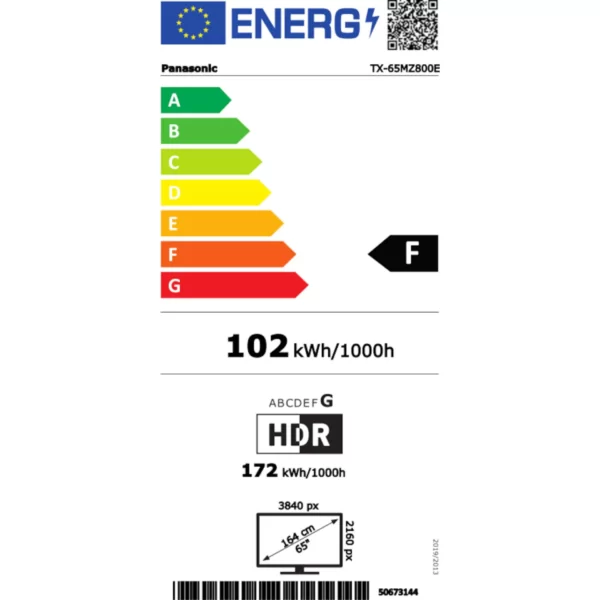 Panasonic TX-65MZ800E 4K UHD OLED televizor, Google TV - Image 7