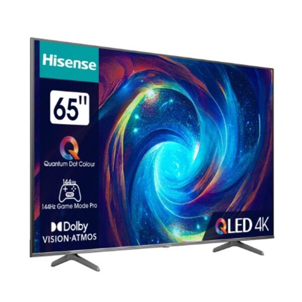 Hisense 65E7KQ PRO, 4K UHD, QLED, Smart TV, VIDAA OS GAME mode 144 Hz - Image 2