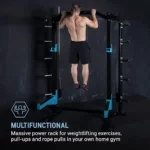Capital Sports Amazor H Basic, stojalo, Safety Spotter, J Cups, Monkey bar, jeklo, masivno - Image 2