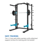 Capital Sports Amazor H Basic, stojalo, Safety Spotter, J Cups, Monkey bar, jeklo, masivno - Image 4
