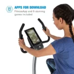 Capital Sports Arcadion Gaming Bike, merilnik srčnega utripa, bluetooth, pritrditev na krmilo, črna - Image 4