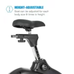 Capital Sports Arcadion Gaming Bike, merilnik srčnega utripa, bluetooth, pritrditev na krmilo, črna - Image 7