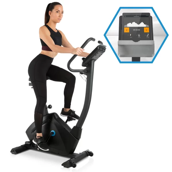 Evo Track, kardio kolo, domači trener, bluetooth, aplikacija, 15 kg vztrajnik