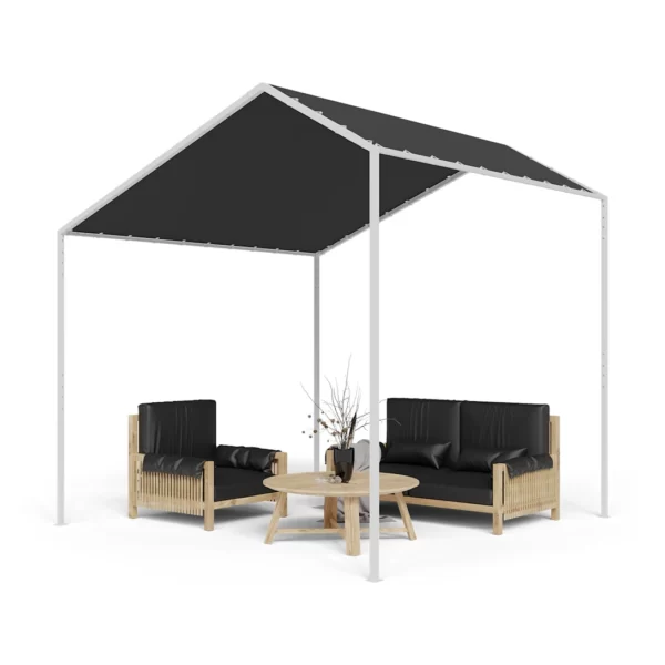 Blumfeldt La Rochelle Gazebo, poševna streha, UV 50+, aluminijev okvir, poliestrska prevleka