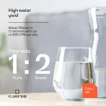 Klarstein PureLine 800, sistem za filtriranje, reverzna osmoza, 800 GPD / 3000 L/d - črna barva - Image 2