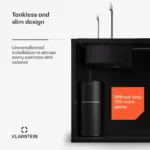 Klarstein PureLine 800, sistem za filtriranje, reverzna osmoza, 800 GPD / 3000 L/d - črna barva - Image 4