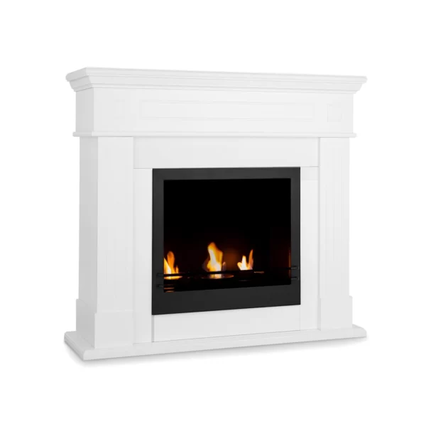 Klarstein Phantasma Manor, etanolski kamin, 3,4 kW, kmečki stil, MDF, čas gorenja 2,5h