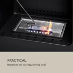 Blumfeldt Fiamme Cantal, kamin na etanol, gorilnik iz nerjavečega jekla, 1,2 l, čas gorenja 4-6 ur - Image 10