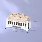 Klarstein Kamini FXL 2G Električni kamin Kaminski vložek 1800 W 3D iluzija LED plamena - bela - Image 7