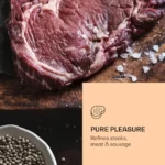 Klarstein Steakhouse Pro 98 Onyx, hladilnik za zorenje mesa, 1 cona, 98 litrov, 1-25 °C, zaslon na dotik, panoramsko okno - Image 3