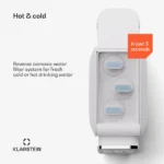 Klarstein AquaLine 3L, čistilec za vodo, 5-stopenjsko filtriranje, prostornina 3 l, 6 temperatur vode, bela - Image 2