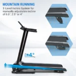 Capital Sports Pacemaker F60, tekalna steza, 1,0 KM, samomazalni, bluetooth - Image 6