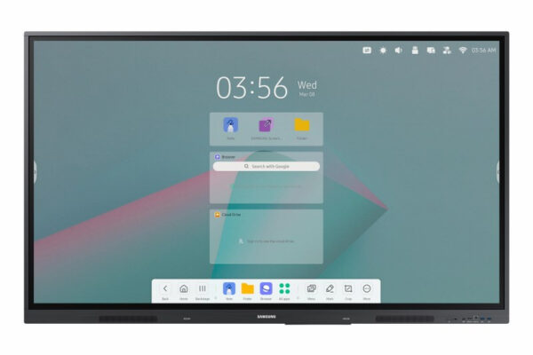 SAMSUNG interaktivni zaslon FLIP WA65C (LH65WACWLGCXEN), Android 11, IR Touch, HDMI Out, USB-C