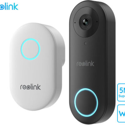 Reolink DOORBELL WiFi pametni video zvonec, 2K+, WiFi, nočno snemanje, zaznavanje gibanja, aplikacija, dvosmerna komunikacija, vodoodpornost