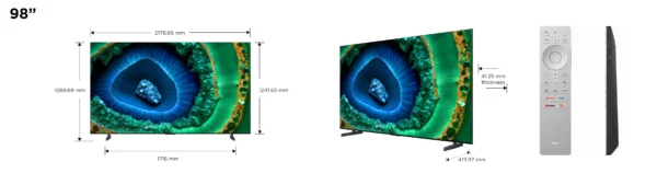 TCL 98C955 Premium QD-Mini LED 4K TV - Image 2