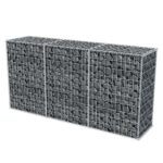 Gabionska košara iz pocinkanega jekla 200x50x100 cm - Image 3