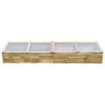 Rastlinjak impregnirana borovina 200x50x35 cm - Image 2