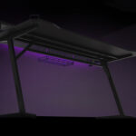 Profesionalna GAMING miza GENESIS HOLM 510 RGB, LED RGB osvetlitev, vgrajen brezžični polnilec in USB 3.0 razdelilec - Image 2