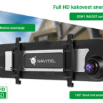 Pametno avto ogledalo NAVITEL MR450 GPS, prednja in zadnja avto kamera, Full HD, 5.5" IPS zaslon, Night Vision, SONY senzor, GPS, aplikacija - Image 3