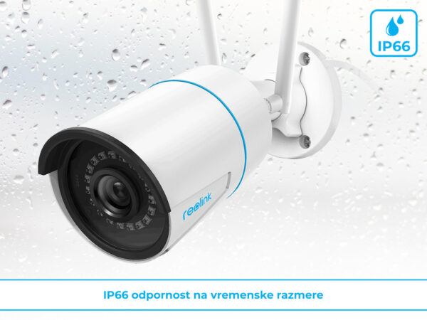 Kamera Reolink RLC-510WA, zunanja/notranja, brezžična WiFi, AI, 5MP Super HD, 2560x1920, nočno snemanje, senzor gibanja, vgrajen mikrofon, IP66, upravljanje na daljavo - Image 3