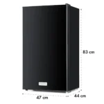 Klarstein Hladilnik Beerkeeper, 92 l, energijski razred F, 3 ravni, črna barva - Image 3