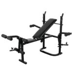 Vadbena klop s kompletom uteži in stojalom 30,5 kg - Image 2
