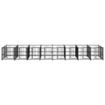 Zunanji pasji boks jeklo 15,02 m² - Image 3