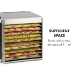 Klarstein Captain Jerky 110, sušilnik za živila, 1000 W, 30 - 90 ° C, 24 ur. časovnik, nerjaveče jeklo - Image 4