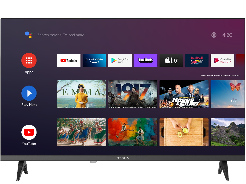 Tesla TV 32E635BHS, Android 32″, HD Ready
