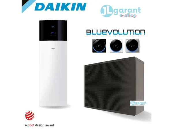 Daikin Altherma 3 R MT zrak-voda (10 kW) ELVH12S23E9W+ERRA10EW1 z intergriranim 230l bojlerjem