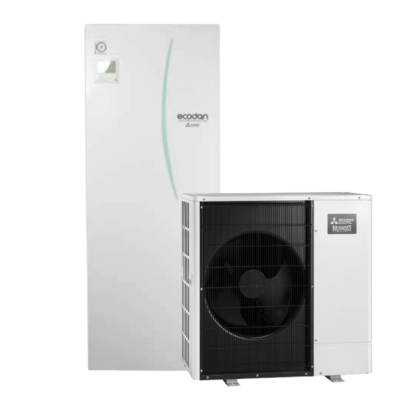MITSUBISHI ecodan PUD-SWM80YAA+ERST20D-YM9D 8kW split toplotna črpalka z integriranim 200l bojlerjem