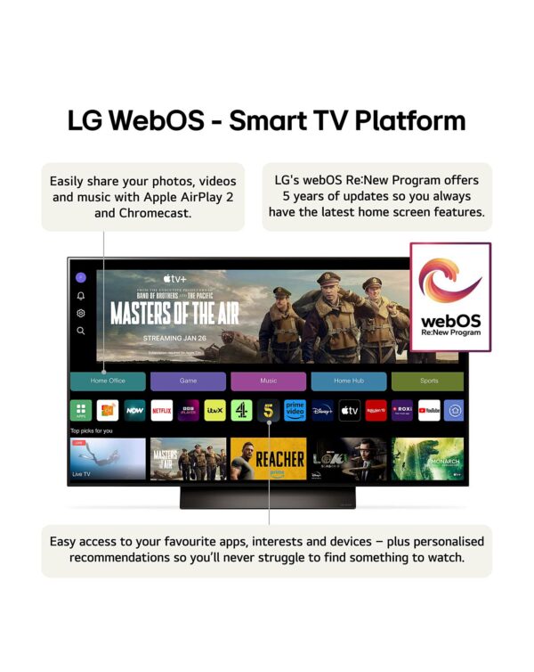 LG OLED77C46LA (model 2024/25) - Image 11